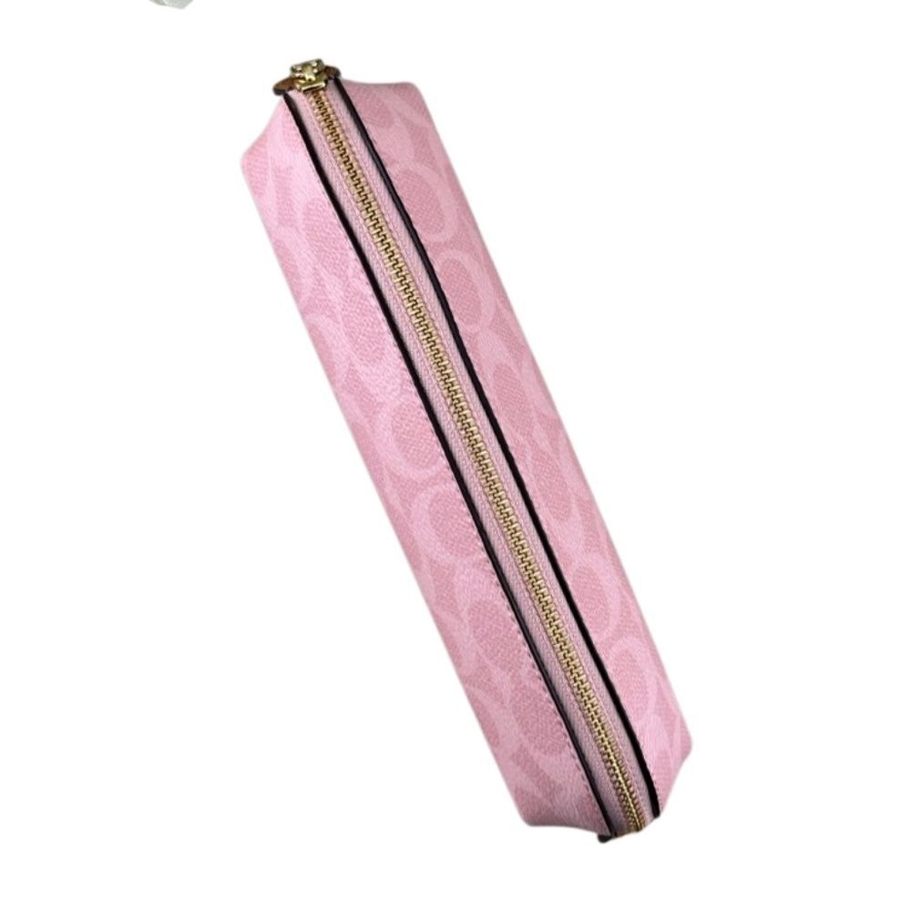 Notebook & Pencil Case In Signature Canvas In Powder Pink & Smooth Leather - Picture 5 of 6